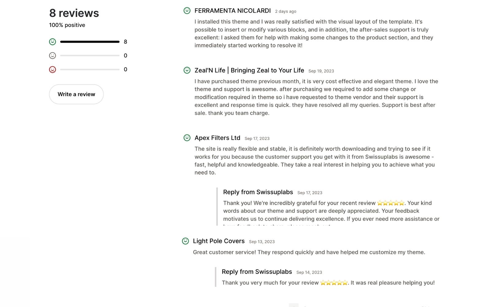 user experience and feedback 